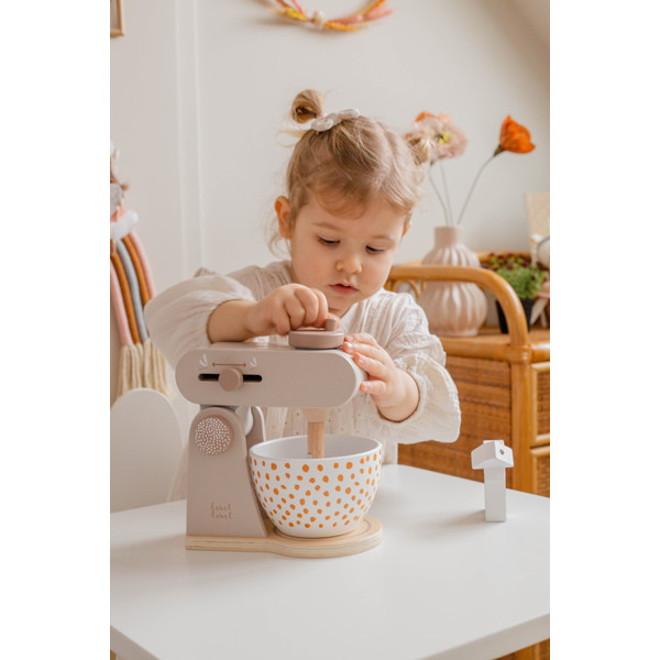 Label Label Nougat Houten Keukenmixer LLWT-37087