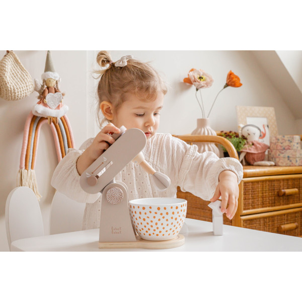 Label Label Nougat Houten Keukenmixer LLWT-37087