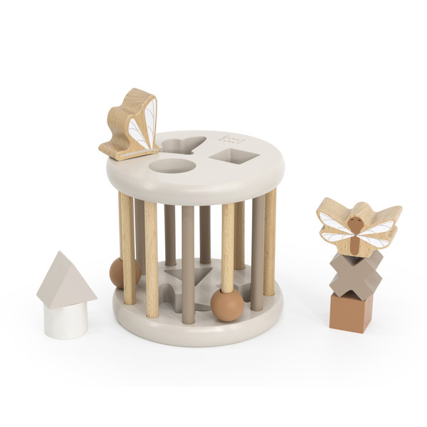 Label Label Nougat Houten Rollende Vormenstoof LLWT-37148