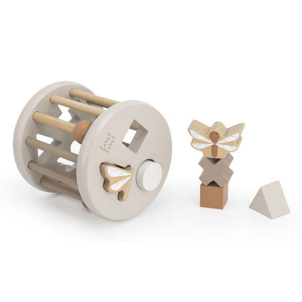 Label Label Nougat Houten Rollende Vormenstoof LLWT-37148