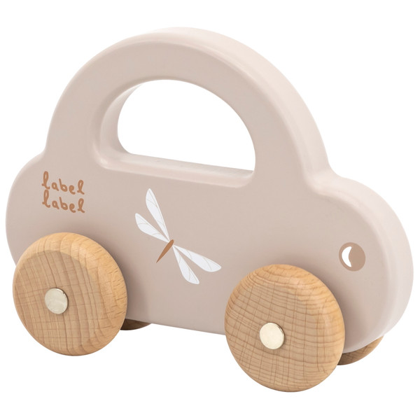 Label Label Nougat Houten Speelgoed Auto LLWT-34352