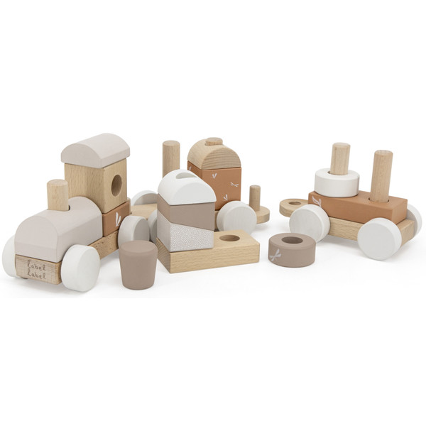 Label Label Nougat Houten Speelgoed Trein LLWT-34390