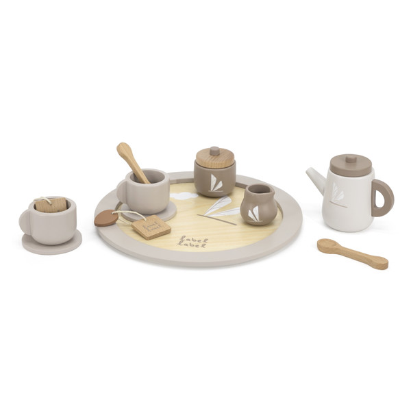 Label Label Nougat Houten Theeservies Set LLWT-37117