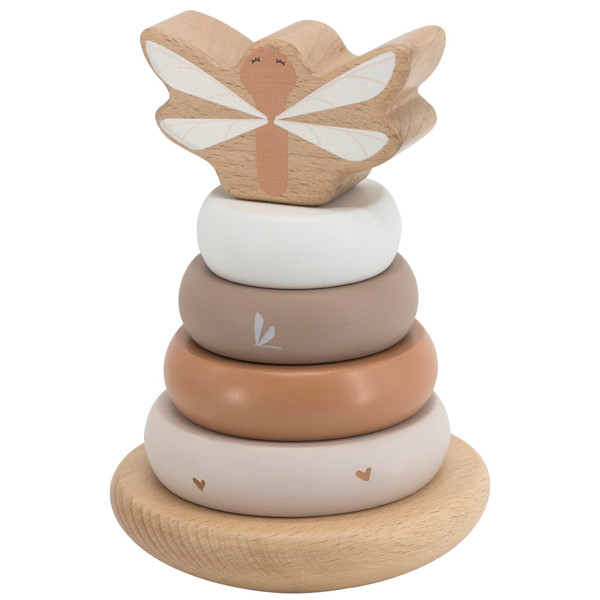 Label Label Nougat Houten Tuimelring Piramide LLWT-34383
