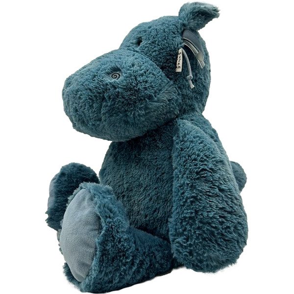 Label Label Hippo Harvey Blauw 34 cm Knuffel LLPL-04069