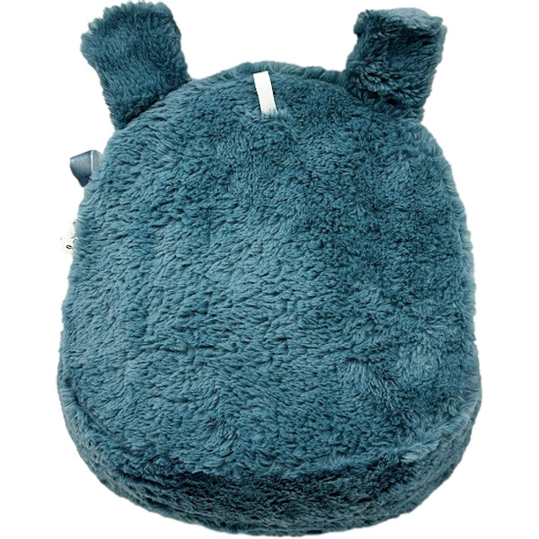 Label Label Hippo Harvey Blauw Muurdecoratie