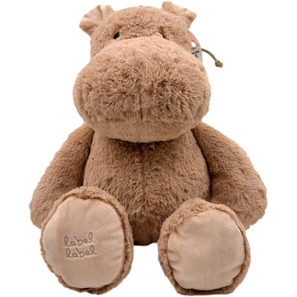 Label Label Hippo Harvey Nougat 34 cm Knuffel LLPL-04106