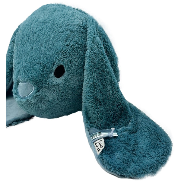 Label Label Rabbit Rosa Blauw Muurdecoratie LLPL-04236