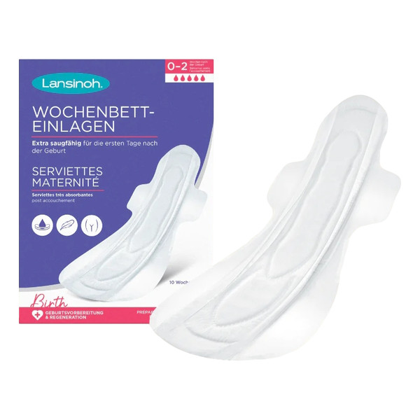 Lansinoh 10 stuks 0 - 2 weken Kraamverband 69620