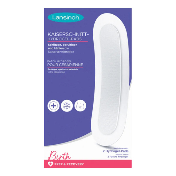 Lansinoh 2 stuks Keizersnede Hydrogel Pads 69810