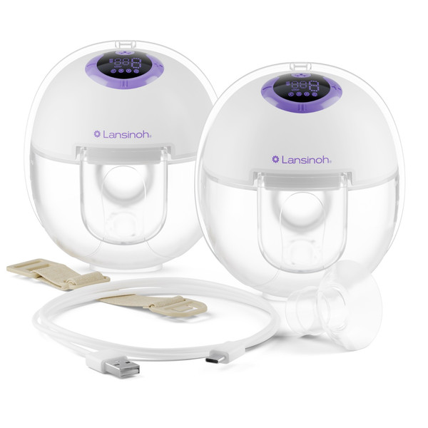 Lansinoh Hands-Free Dubbele Elektrische Borstkolf 53752