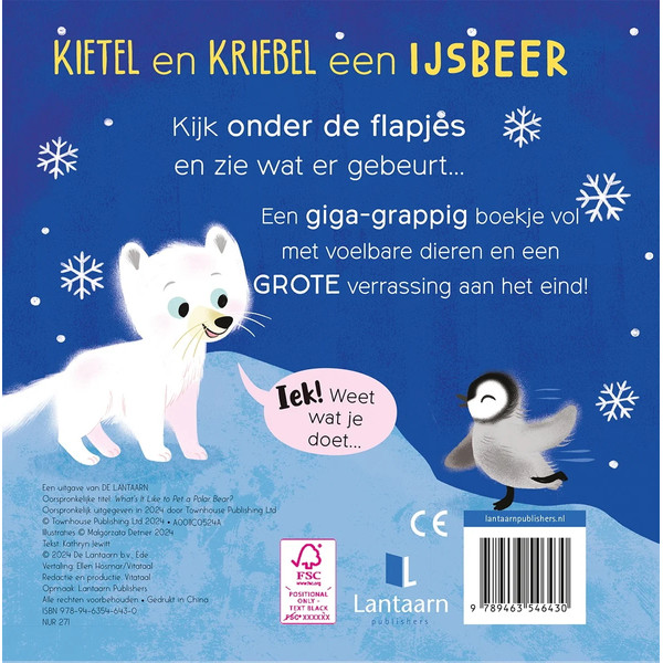 Lantaarn Kietel En Kriebel Een IJsbeer