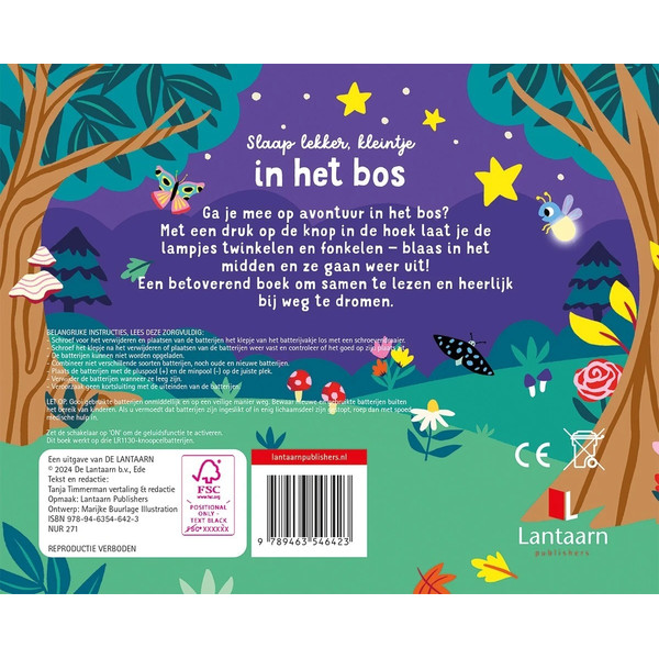 Lantaarn Slaap Lekker Kleintje In Het Bos Kinderboek