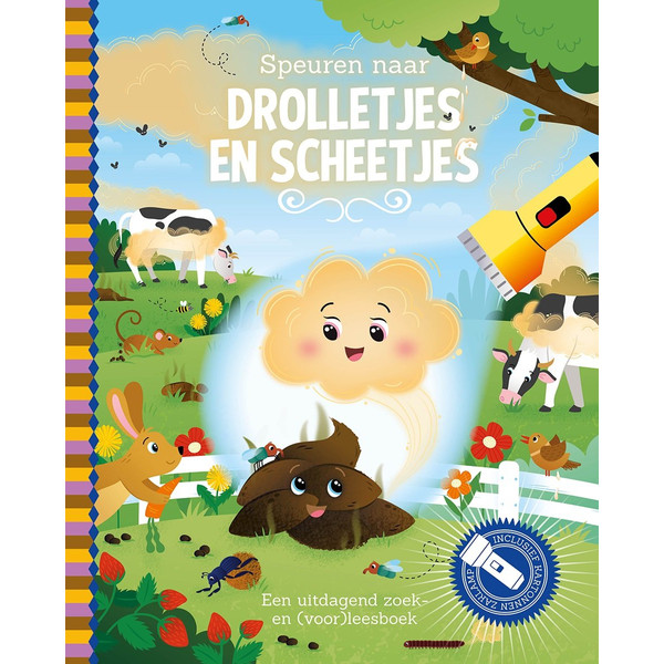 Lantaarn Speuren naar Drolletjes en Scheetjes Zoekboek