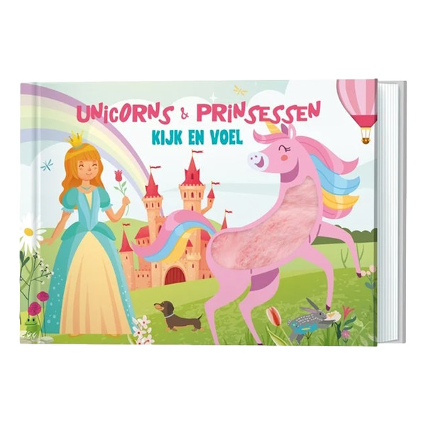 Lantaarn Unicorns & Prinsessen Kijk- en Voelboek