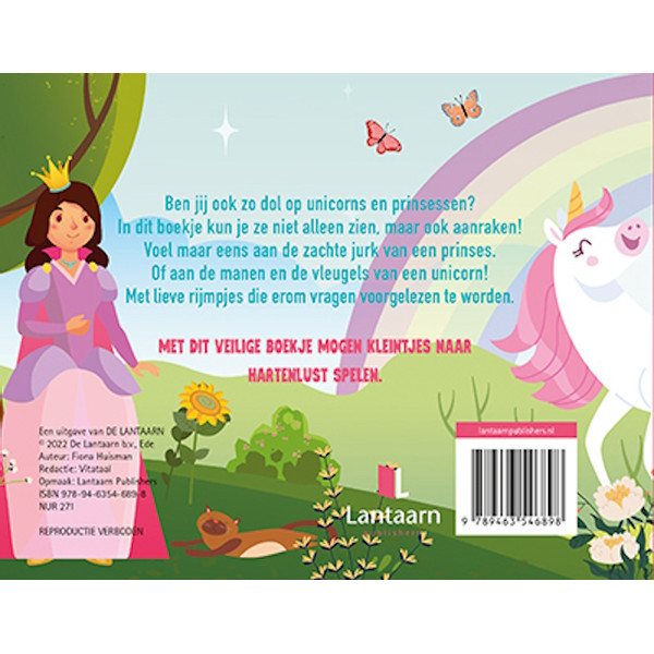 Lantaarn Unicorns & Prinsessen Kijk- en Voelboek