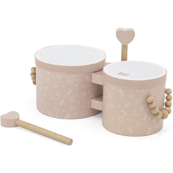 Label Label Roze Houten Bongo's LLWT-04335
