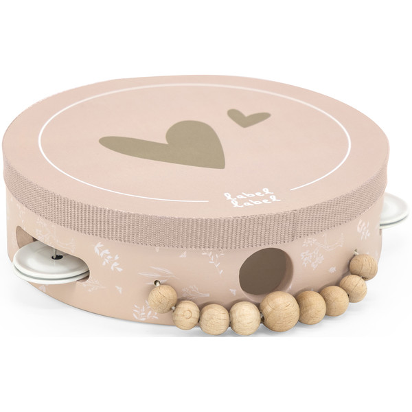 Label Label Roze Houten Tamboerijn LLWT-04397