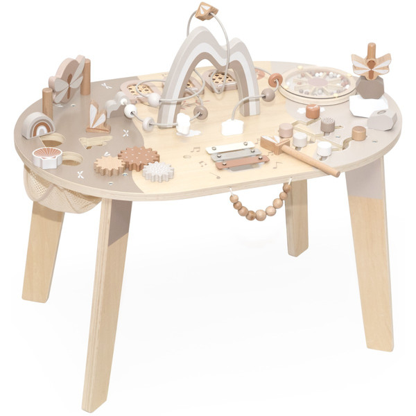 Label Label Nougat Houten Activiteitentafel LLWT-10398