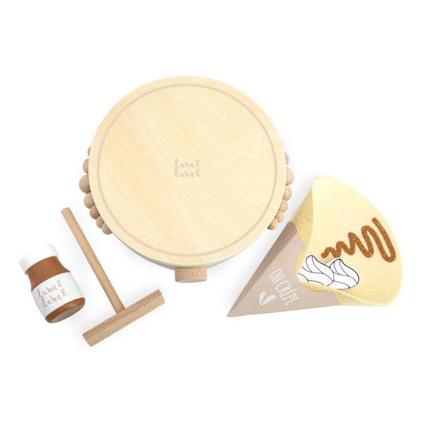 Label Label Nougat Houten Crepe Maker LLWT-34734