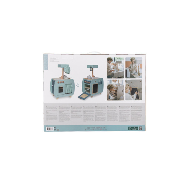 Label Label Groen Houten Bistro Keuken LLWT-34758