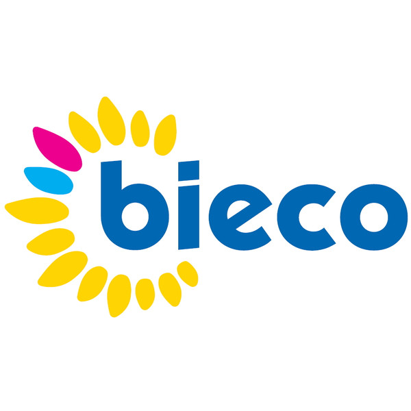 Bieco Kledinghangers Kunststof Wit 8 stuks 04014147
