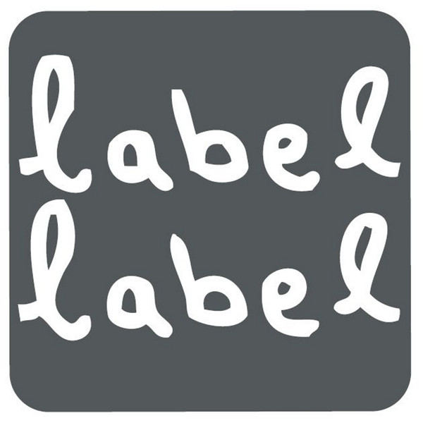 Label Label Blauw Houten Vormenstoof LLWT-25057