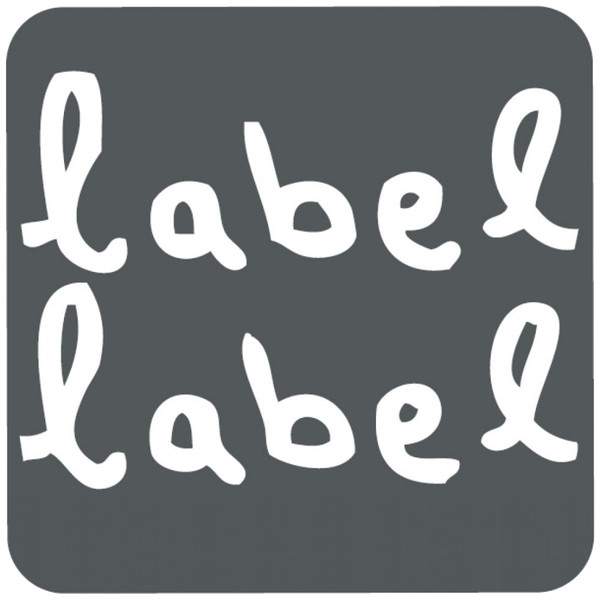 Label Label Zwart/Wit 3 stuks Geometrische Silicone Bijtringen LLST-15317