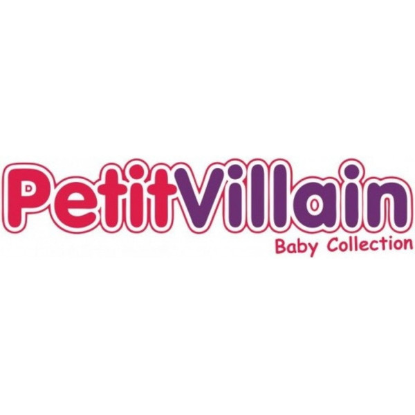 Petit Villain Als Mama + Papa Nee Zeggen Wit/Grijs Romper