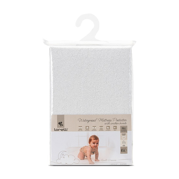 Lorelli 60 x 120 cm Waterproof Matrasbeschermer met Elastieken
