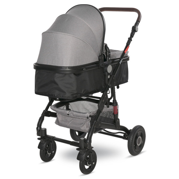 Lorelli Alba Premium Opaline Grey 3-in-1 Combi Kinderwagen incl. Spirit Autostoel