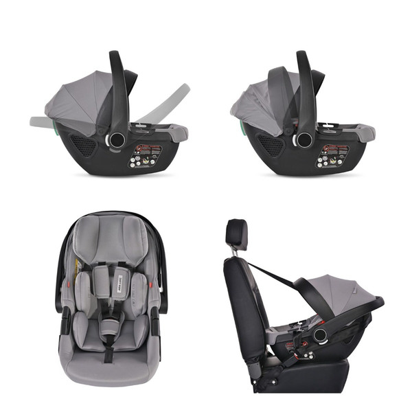 Lorelli Bianca Warm Beige 3-in-1 Kinderwagen incl. i-Size Autostoel
