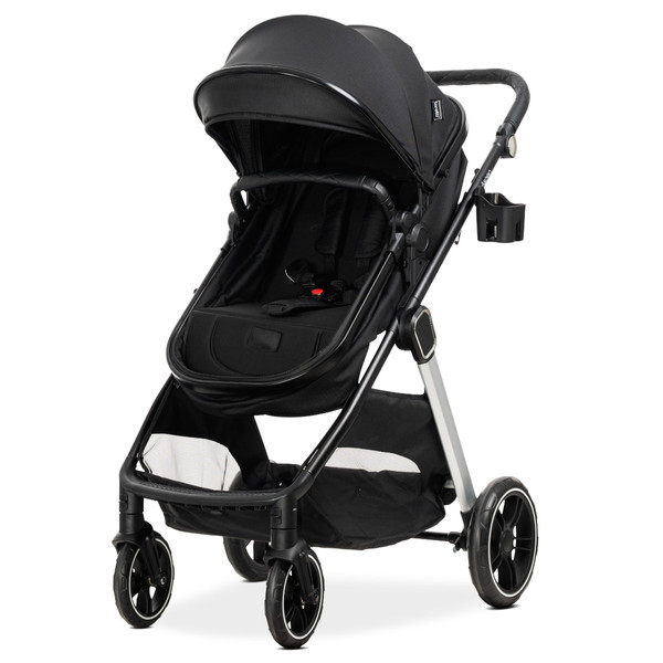 Lorelli Aspen Black 3-in-1 Combi Kinderwagen incl. i-Size Autostoel