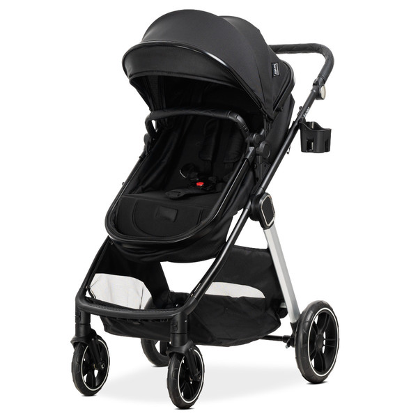 Lorelli Aspen Black 3-in-1 Combi Kinderwagen incl. i-Size Autostoel