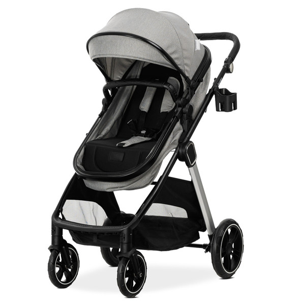 Lorelli Aspen Grey 3-in-1 Combi Kinderwagen incl. i-Size Autostoel