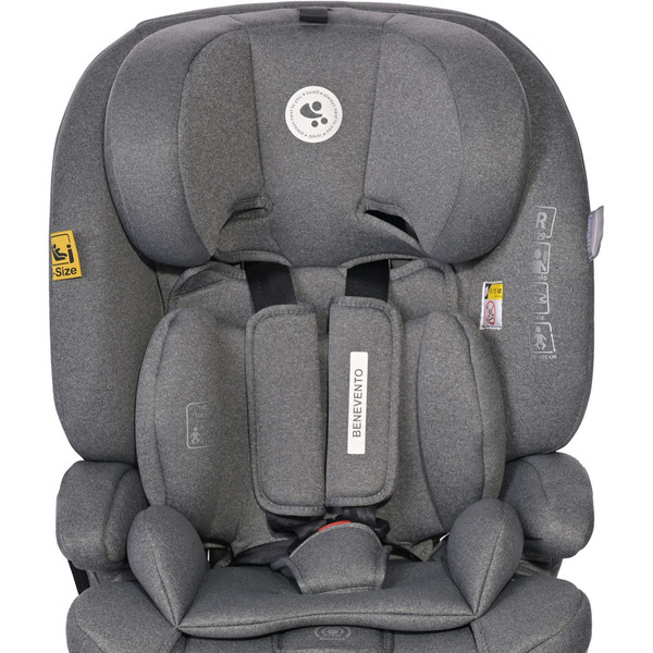 Lorelli Benevento Grey 76-150 cm i-Size Autostoel 1007177-2406