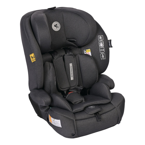 Lorelli Benevento Black Jasper 76-150 cm i-Size Autostoel 1007177-2401