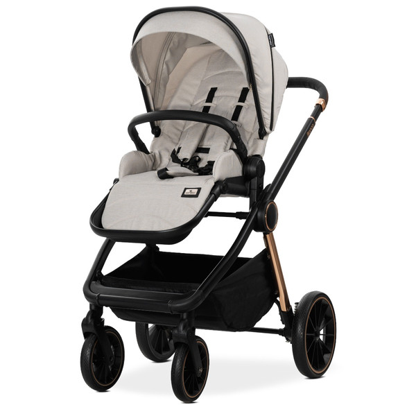 Lorelli Bianca Beige 3-in-1 Kinderwagen incl. i-Size Autostoel 1002201-2507
