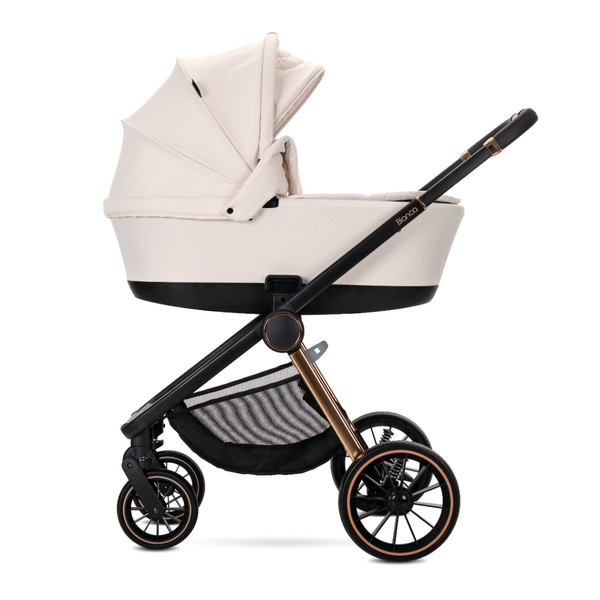 Lorelli Bianca Beige Latte 3-in-1 Kinderwagen incl. i-Size Autostoel