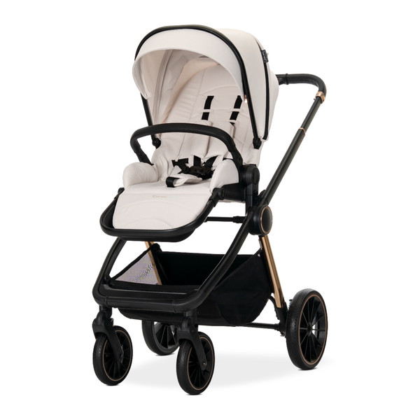 Lorelli Bianca Beige Latte 3-in-1 Kinderwagen incl. i-Size Autostoel