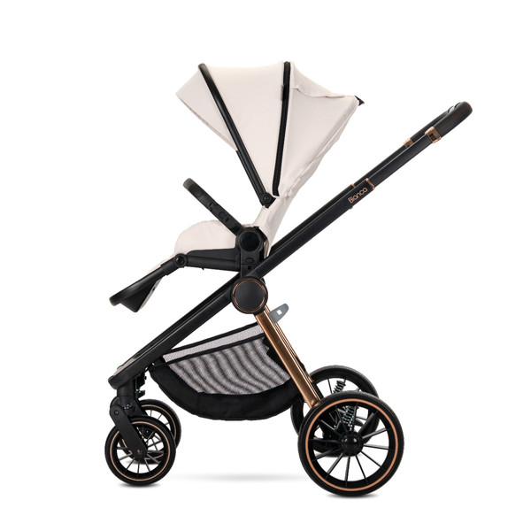 Lorelli Bianca Beige Latte 3-in-1 Kinderwagen incl. i-Size Autostoel