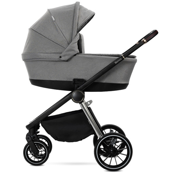 Lorelli Bianca Grey 3-in-1 Kinderwagen incl. i-Size Autostoel 1002201-2506