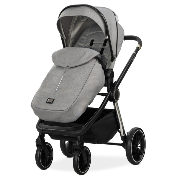 Lorelli Bianca Grey 3-in-1 Kinderwagen incl. i-Size Autostoel 1002201-2506