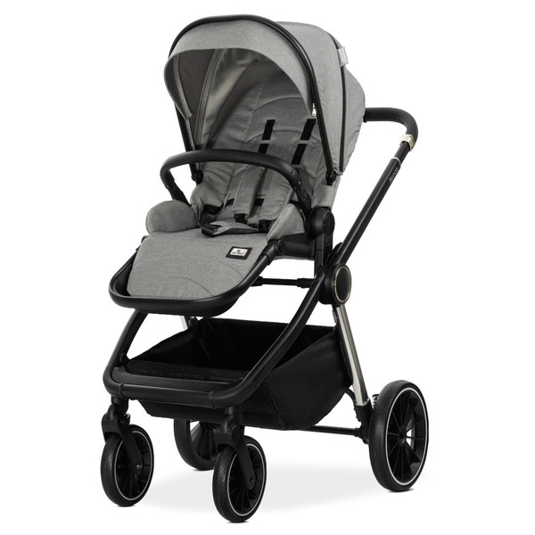 Lorelli Bianca Grey 3-in-1 Kinderwagen incl. i-Size Autostoel 1002201-2506