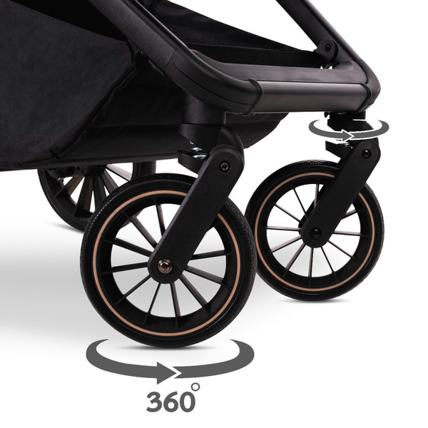 Lorelli Bianca Warm Beige 3-in-1 Kinderwagen incl. i-Size Autostoel