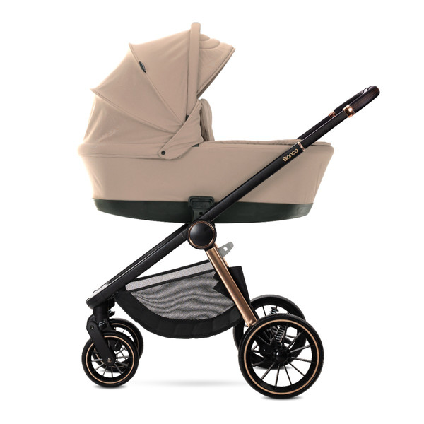 Lorelli Bianca Warm Beige 3-in-1 Kinderwagen incl. i-Size Autostoel
