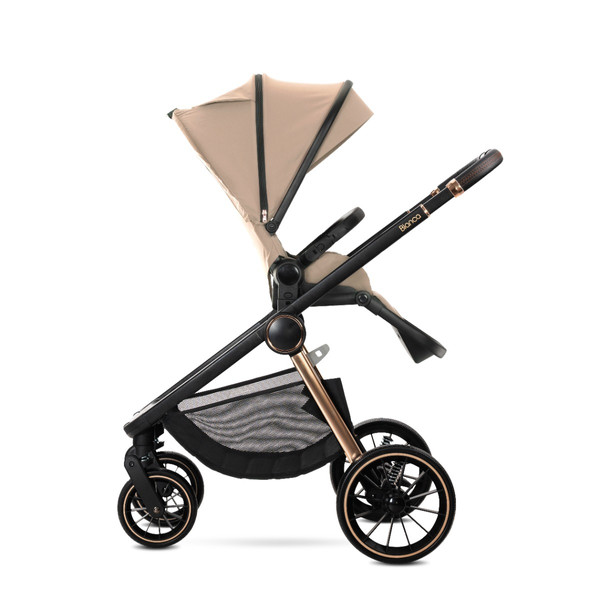 Lorelli Bianca Warm Beige 3-in-1 Kinderwagen incl. i-Size Autostoel