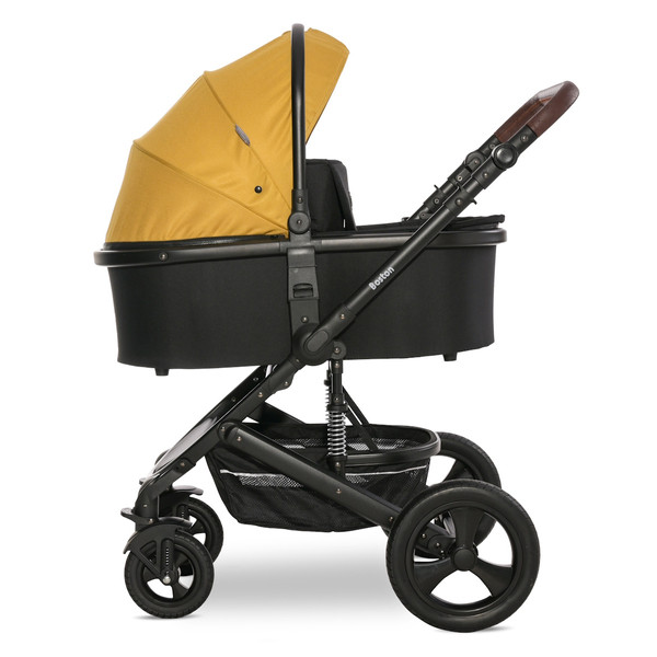 Lorelli Boston Lemon Curry 3-in-1 Kinderwagen met Spirit Autostoel