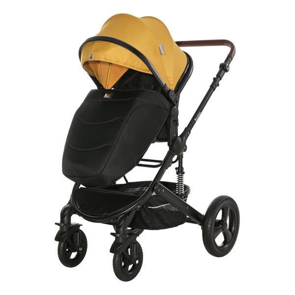 Lorelli Boston Lemon Curry 3-in-1 Kinderwagen met Spirit Autostoel