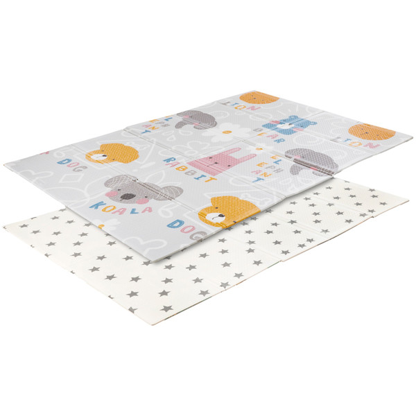 Lorelli Buddies & Stars 120x180 cm Omkeerbare Speelmat
